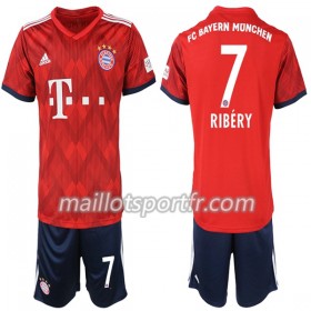 Maillot de Foot Bayern Munich Ribery 7 Enfant Domicile 2018/19